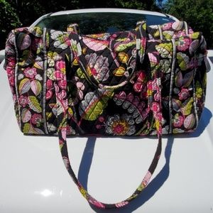 Vera Bradley Large Duffel (Moon Blooms)